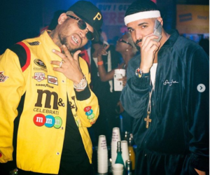 PHOTOS/VIDEO: Chris Brown parties with Drake at his 32nd birthday party in Los Angeles