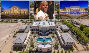 PHOTOS/VIDEO: Inside Floyd Mayweather's new incredible $10million mansion in Las Vegas desert