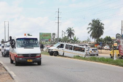 Death traps on Ofankor-Nsawam Highway; drivers create 74 illegal U-Turns