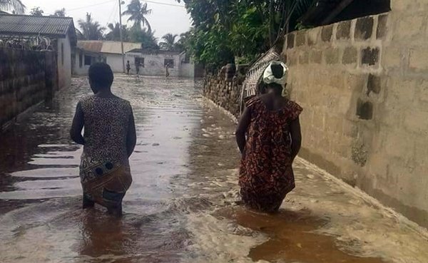 Keta: Displaced residents yet to receive relief items