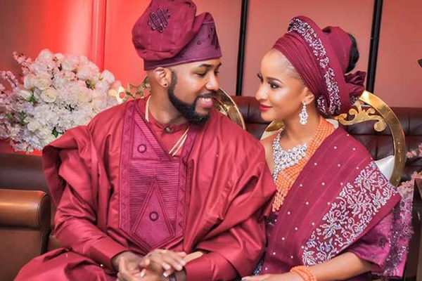 There's nothing more amazing than waking up and seeing you right next to me- Adesua tells Banky W on 1st anniversary