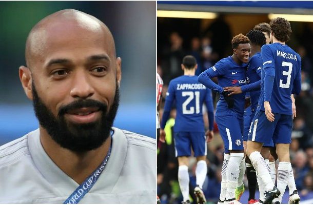 Monaco manager Thierry Henry eyes swoop for Ghanaian wonderkid Callum Hudson-Odoi