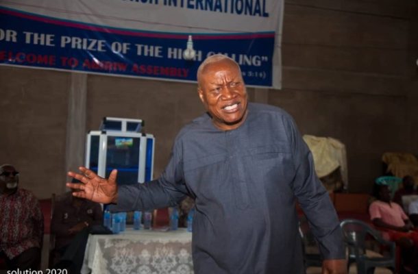Alabi plans throwing out Mahama's 'showy' campaigns if...