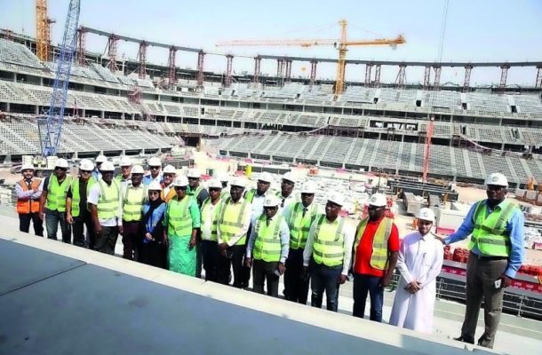 2022 World Cup: CAF delegation visits Education City stadium in Doha
