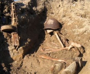 PHOTOS: Mass grave containing 800 dead German soldiers discovered in Russia
