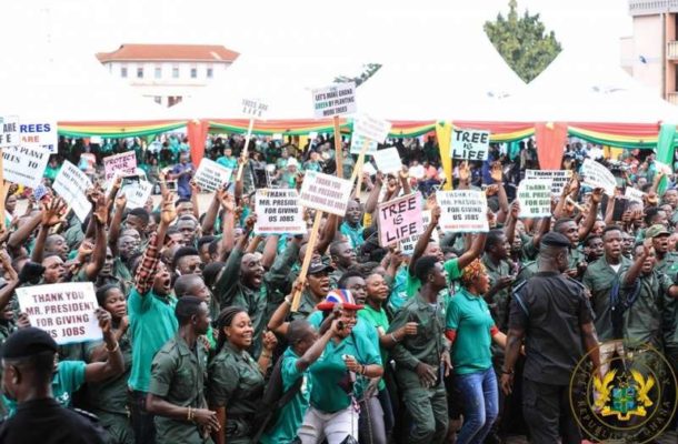 Youth in Afforestation storm Forestry C’ssion offices over unpaid allowances