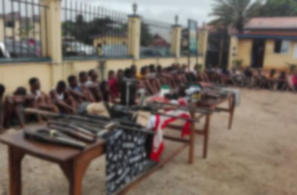 150 Suspected criminals arrested in Accra