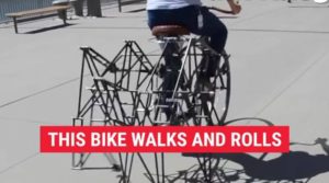 Video: Super-tires to the top are to walk like snakes!