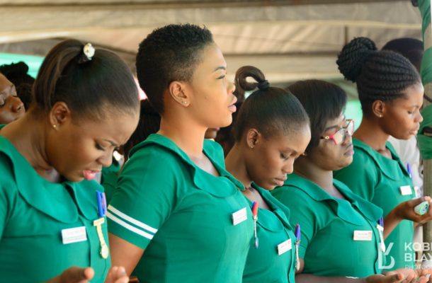 'We are sorry, please forgive us' - Nursing trainees tell Mahama