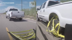 Video: Amazing! The new way to catch the robbers on wheels