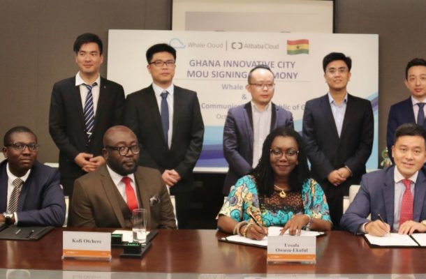 Whale Cloud, Alibaba partner Ghana on innovative city Devt