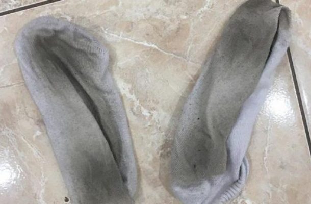 Woman earns £100,000 a year by selling her smelly socks