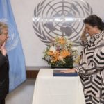 Hanna Tetteh sworn in as D-G, UN, Nairobi