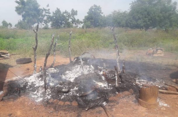 Yendi: Konkombas, Dagombas clash over pigs; 1 dead, 2 injured, houses burnt