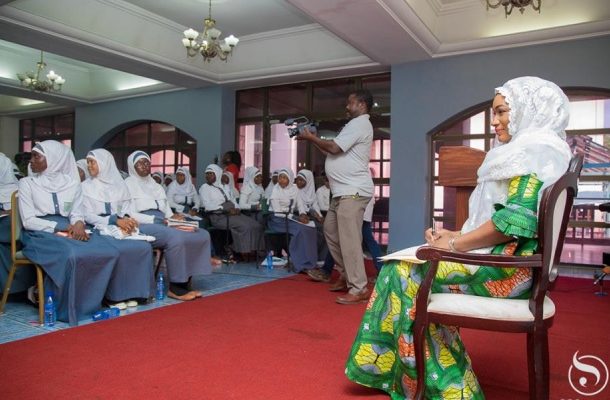 Samira Bawumia talks sexual violence with Muslim girls