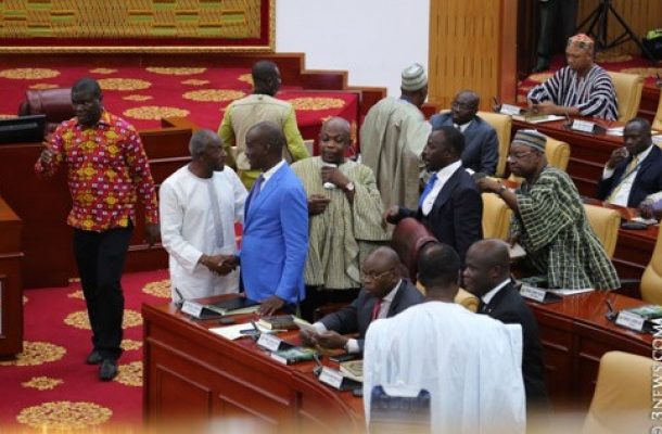 Minority MPs walk out of parliament over new regions