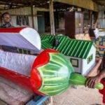 Ghana's fantasy coffins: Taking the final journey in style