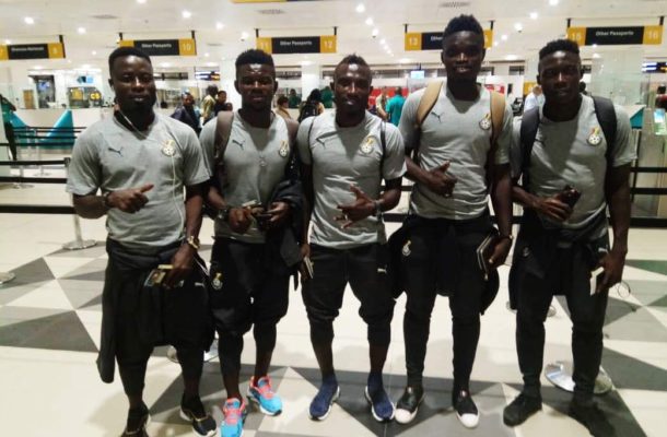 Black Stars B enplane to Namibia ahead of friendly against Brave Warriors