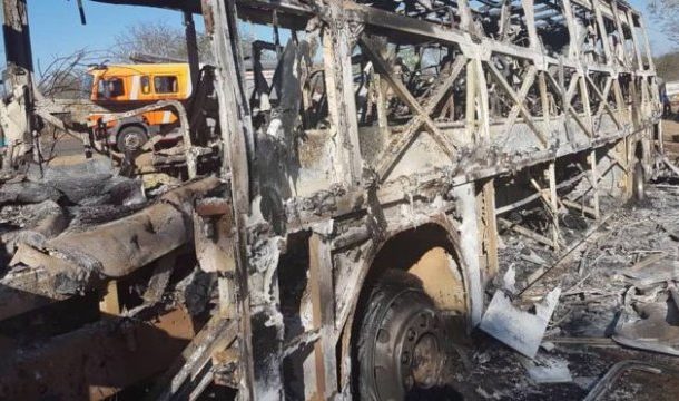 At least 42 killed in Zimbabwe bus fire