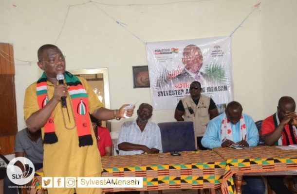 NDC race: Sly Mensah pledges swift response to party concerns