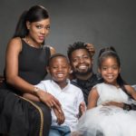 PHOTOS: Basketmouth and wife celebrate 8th Wedding Anniversary with Adorable Family Photos