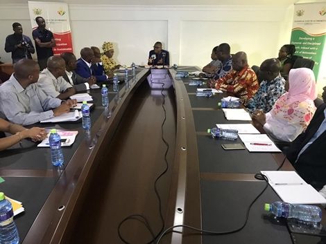 Namibian MPs pay courtesy call on National Youth Authority in Accra