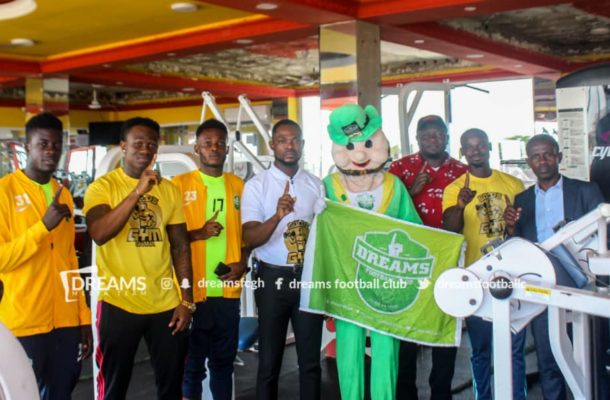 Dreams FC seal one-year partnership with Golds Gym