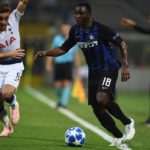 Kwadwo Asamoah features as Inter Milan suffer 1-0 defeat to Tottenham