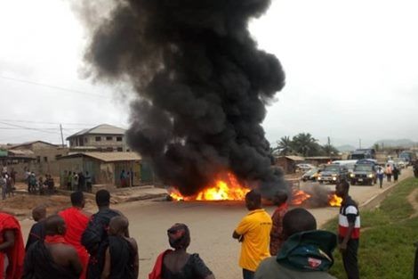 Demo at Nsuta over carnage