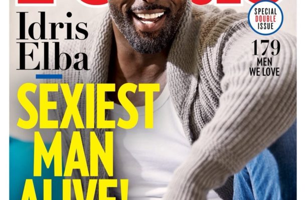 Idris Elba is People's 'Sexiest Man Alive' for 2018