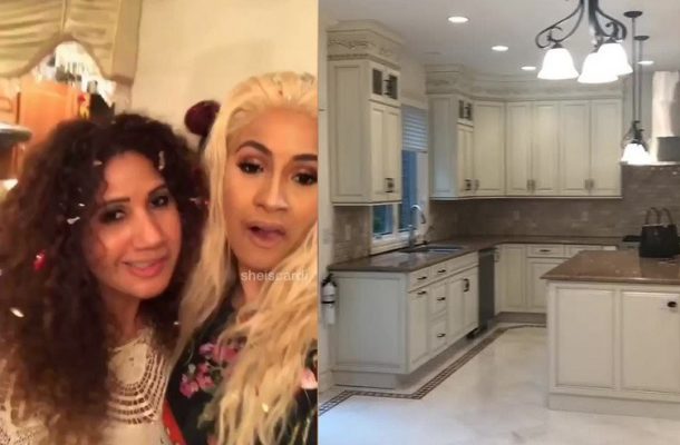 Cardi B shares videos of the house she just bought her mother, says it's a dream come true