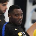 Kwadwo Asamoah watches from the bench as Inter Milan rout Genoa