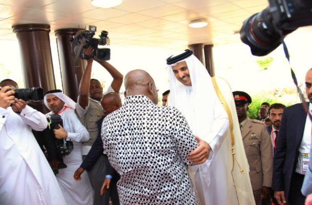 Akufo-Addo leaves for a day's visit to Qatar
