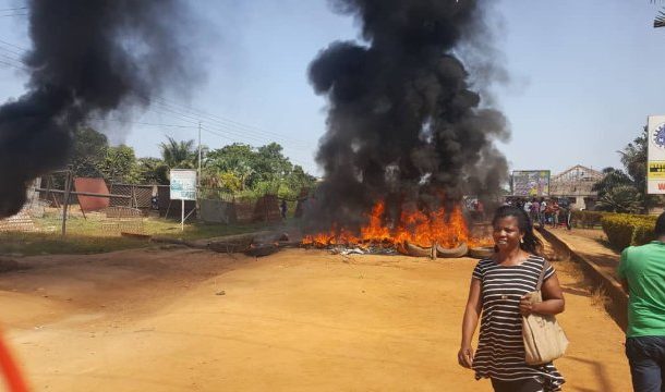Protest erupts over terrible Hohoe roads