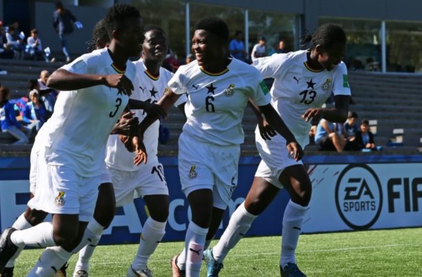 Jonathan Mensah congratulates Black Maidens over Finland victory