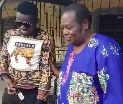TOUCHING VIDEO: Nigerian comedian surprises his best friend's father with a car