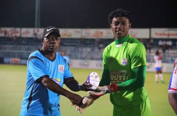 Ex-WAFA goalkeeper Razak Abalora named Player of the Month in Tanzania