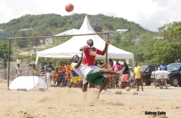 CalBank Beach soccer super cup buzzes strongly in Western Region