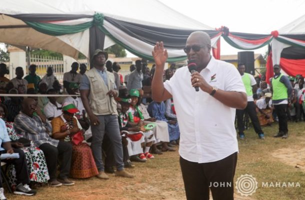Mahama reposes confidence in newly elected NDC National Executives