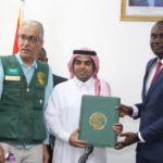 Saudi King Salma donates  Medical Items to Ghana