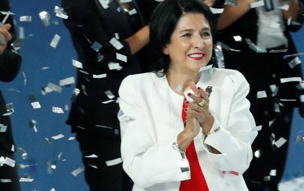 Georgia elects first Female President Salome Zurabishvili