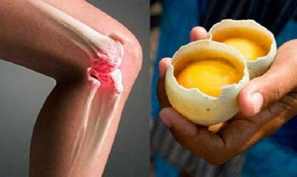 Repair the joints and remove the pain of your knees by using 2 eggs