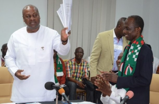 NDC Race: Asawase NDC pays GHS20,000 for Mahama's forms
