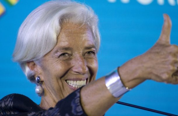 IMF boss gives Ghana's economy thumbs up