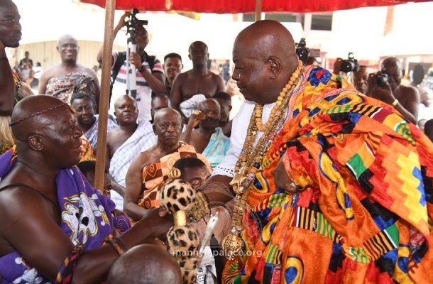 Politics has sowed enmity between Asantes and Ewes – Otumfuo