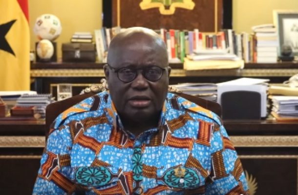VIDEO: Akufo-Addo counts gov'ts achievements; urge Christians to be blessings to others in Christmas message