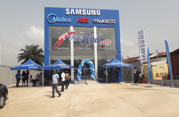 Electroland Gh. Ltd. opens ultra modern Samsung Premium Showroom in Kumasi.