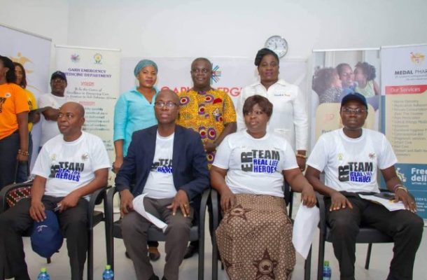 Ghana Post joins Ridge Hospital to mark Emergency Week