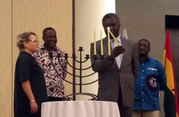 Israeli Embassy hosts Ghanaian dignitaries at Festival of Lights in Accra