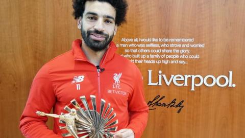 Mohamed Salah beats Thomas Partey to BBC African Footballer of the Year award